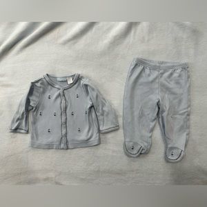 🔥3 for $10🔥 First impressions 6-9M sailboat outfit